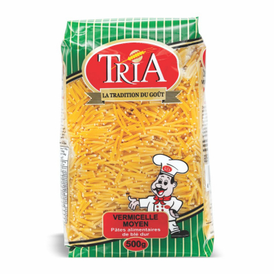 [24-154-1] Tria Vermicelli Moyen (Gross) 12/500 gr