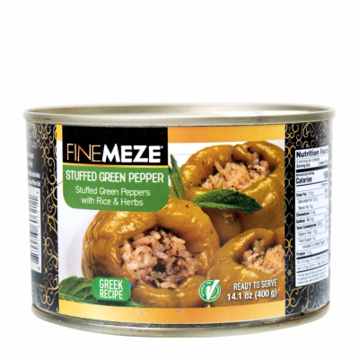 [27-605-1] Fine Meze Stuffed Green Pepper 12/400 gr