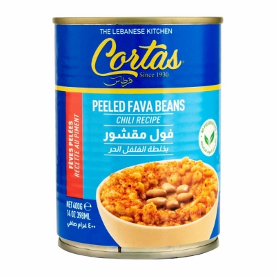 [34-238-1] Cortas Peeled Fava W/Chili