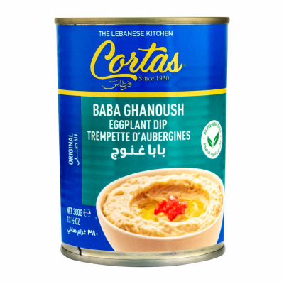 [35-110-1] Cortas Eggplant Dip (Babagnaoush) 24/14 oz