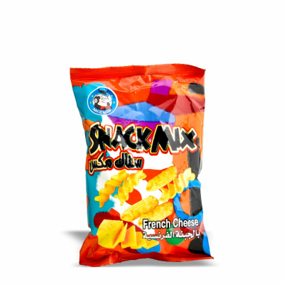 [38-206-1] Mr Chips Snack Mix French Cheese 4x25/14 gr 
