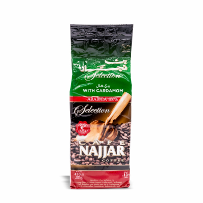 [46-208-1] Najjar Coffee W/Cardamon 10/450gr