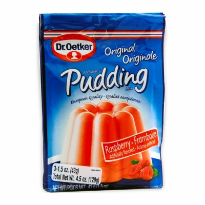 [50-169-1] Oetker Raspberry Pudding