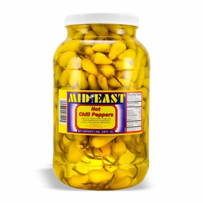 [28-124-1] ME Hot Chili Peppers (Cortidos) 4/128 fl oz 