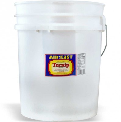 [28-151-1] ME Turnip Pickles (Lebanese Style) 1 gallon/5 gl pail 