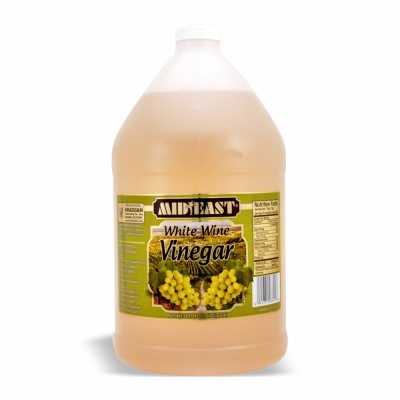 [28-602-1] ME White Vine Vinegar 4/1 gallon (1/128 fl oz) 