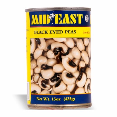 [34-108-1] M.E Black Eye Peas Cans
