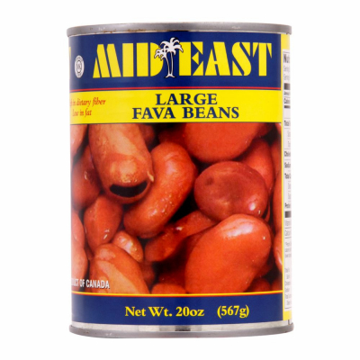 [34-110-1] ME Large Fava Beans (Broad) Cans 24/20 oz 