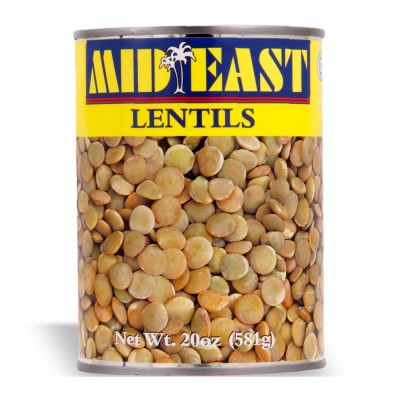 [34-118-1] ME Green Lentils Cans 24/20 oz 