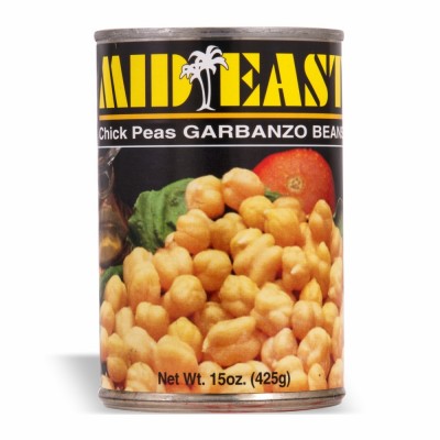 [34-120-1] ME Chick Peas Garbanzo Beans Cans 24/15oz