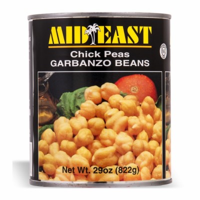 [34-125-1] ME Chick Peas Garbanzo Beans Cans 12/29 oz