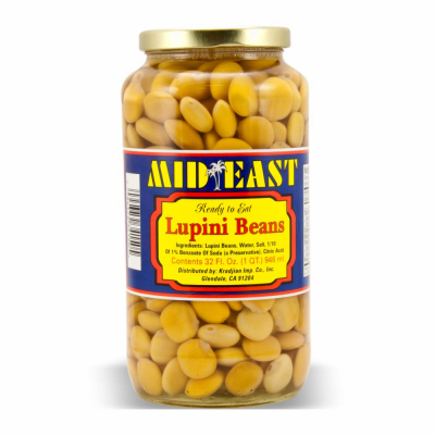 [34-150-1] ME Lupini Beans 12/32 oz 