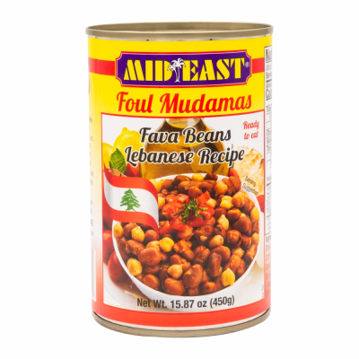 [34-161-1] ME Fava Beans Lebanese Recipe Uae 24/15 oz 
