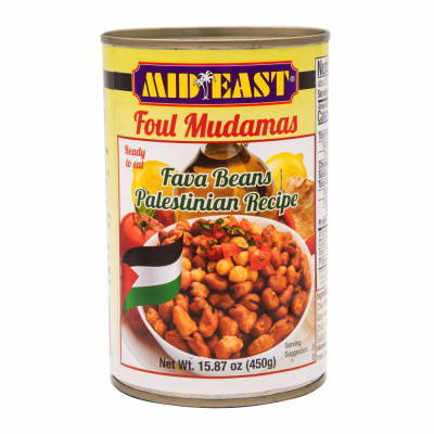 [34-164-1] ME Fava Beans Palestinian Recipe Uae 24/15 oz 