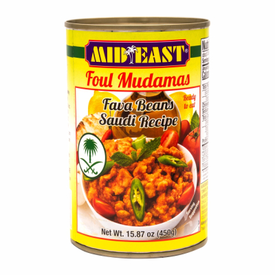 [34-167-1] ME Fava Beans Saudi Recipe Uae 24/15 oz 