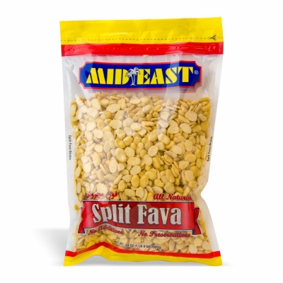 [70-131-1] ME Split Fava Beans 21/24 oz 