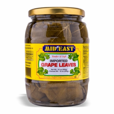 [27-451-1] ME Grape Leaves Imported 12/16 oz