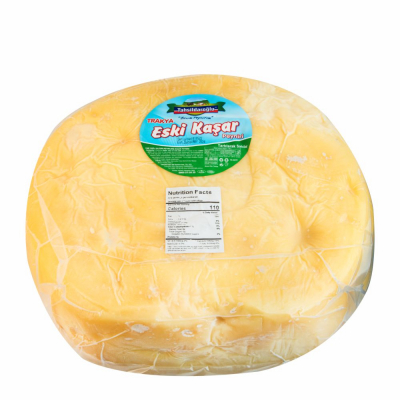 [10-474-2] Tahsildar Aged Sheep Kashkaval Cheese 1/11kg 